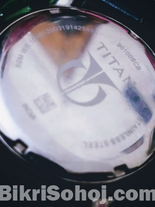 Titan 90100SL02 Blue Dial Original